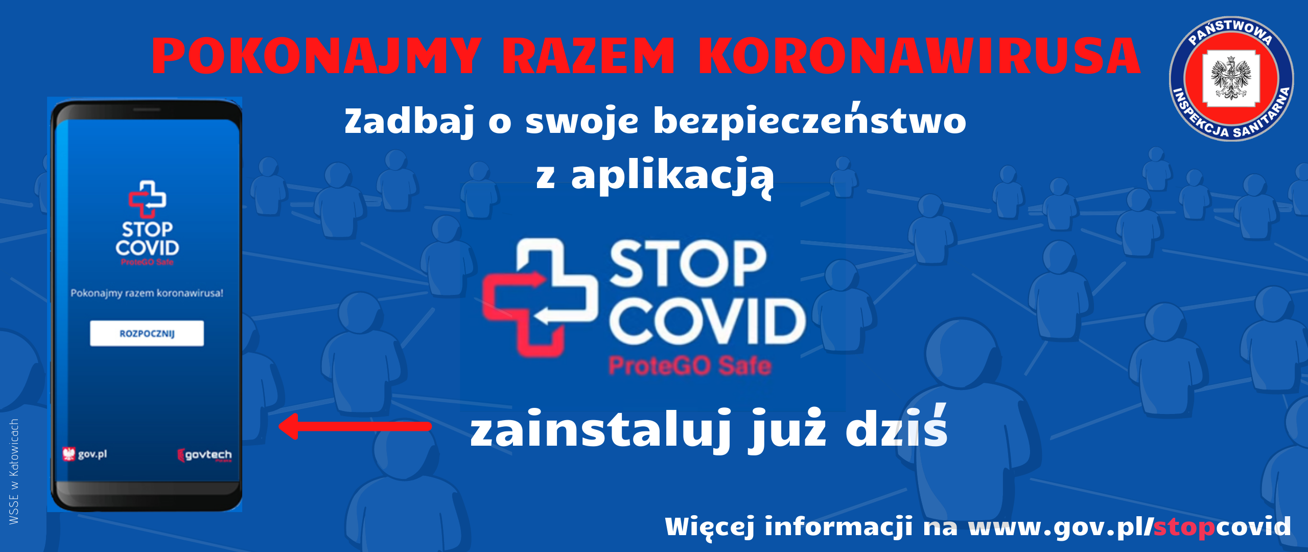 Stop covid banner
